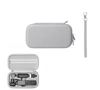 Tuvzylory Camera Case Compatible with DJI Osmo Pocket 4, Waterproof Shockproof Portable Storage Hard Shell Bag (Grey)