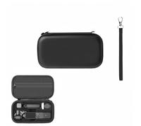 Tuvzylory Camera Case Compatible with DJI Osmo Pocket 4, Waterproof Shockproof Portable Storage Hard Shell Bag (Black)