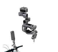 Tuvzylory Cycling Mount Compatible with DJI Action/Insta360 Cameras Aluminum Alloy Anti-Shake Motorcycle Bicycle Action Camera Accessories Use