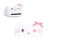 Tuvzylory Lens Cap Compatible with Polaroid Go / Gen2, Cute Animal Style Protective Cover, Dust and Scratch Guard (Pink Cat)