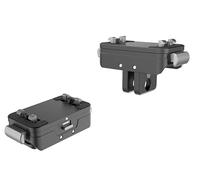 Tuvzylory Magnetic Mount Compatible with Insta360 Panoramic & Ace Series Cameras, Quick-Release, Portable Multi-Function Adapter Bracket (Grey)