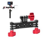 Tuvzylory Mounting Bracket Compatible with DJI Osmo Action 6, Multi-Angle 3-Prong Adapter Plate, 360 Degree Rotating Handle, 1/4 Inch Screw, for Vlog Live Streaming