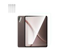 Tuvzylory Protector Kit Compatible with OnePlus Pad 4, Includes Camera Lens Film and Metal Speaker Mesh, 2.5D Clear Screen Film, Tablet Accessory for Students and Office Users，Silver