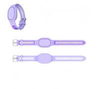 Tuvzylory Silicone Wristband Compatible with Xiaomi Tag, Shockproof Waterproof Protective Cover for Anti Lost Tag (Purple)