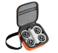 Tuvzylory Storage Case For DJI NEO Mini Travel Bag,Compatible Neo Intelligent Flight Battery Accessories,Storage Bag with Shoulder Strap (Orange)