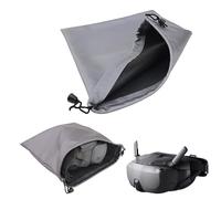 Tuvzylory Storage Pouch Compatible with DJI NEO 2 N3 Flight Goggles, Waterproof Pouch, Lightweight, Dustproof, Drawstring Closure, Portable Travel Bag