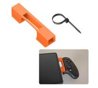 Tuvzylory Type-C Extension Bracket Compatible with GameSir G8 Plus Controller, PLA Adapter Holder with Secure Clip Design (Orange)