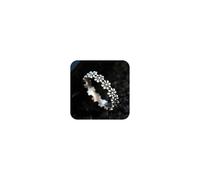Tuwiqsdi Thai Silver Daisy Ring Fashion Jewelry Vintage Silver Unique Bohemian Flower Ring for Women, 8 UK