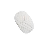 tuwiwol Ample Size Super Bulky Yarn Knitting Cozy Winter Items Soft Comfortable Length 6m for Various Projects Crocheting Cushion Rug Making Tapestry Hand Knit, White, 25.6 m