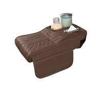 tuwiwol Armrest Box Cushion Stay Comfortable Stay Organized Stylish On Go Features Safe Rise Mechanism Center Console Armrest Maintaining Proper Posture While, Brown