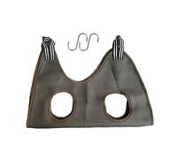 tuwiwol Dog Cat Grooming Hammock Anti Scratch Bite Restraint Bag Repairing Nails In Beauty Nail Cutting Bath Hanging Bed for, Green, XS