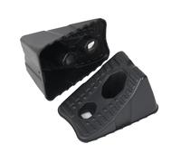 tuwiwol Easy To Rubber Wheel Chocks Are Tire Stopper Accessories Suitable For All Types Of Vehicles Loading And Unloading Goods Easy Removal Tire Stopper Replacement Accessory, black, 22x15x12.5cm
