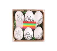 tuwiwol Fillable DIY Easter Eggs for Basket Stuffers for Easter Baskets Party Favors and Treasure Chests Blank Eggs