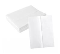 tuwiwol Invitations Paper Translucent for Invitation Cards Package Includes 50 Sheets Various Craft and DIY Projects Wedding Invitations Wrap Clear Sleeves