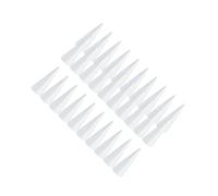 tuwiwol Kids Foam Tree Cones For Christmas Tree Project Endless Fun With Foam Cones For Crafting Holiday Decorations Polystyrene Forms For Crafts Crafting Cake Topper, White, 150MM