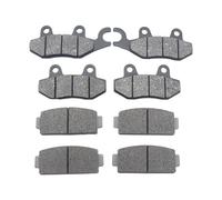tuwiwol Motorcycle Brake Pads Front Rear Replacement Dependable Friction Performance Low Noise Copper Semi Metallic Excellence Installation Automotive Part Brake System