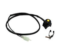 tuwiwol Motorcycle Kill Switch Handlebar Mount Button With ATV Horn Switch For 7/8inch Usage Wide Compatibility With Various Models Headlight Fog Light Horn ON Off Start Kill