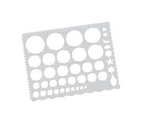 tuwiwol Quilling Tools Bundle Circle Template Ruler With Lace Patterns Stencil Flange Sizing Architected Scale Painting Geometric With Different Sizes Paper Quilling Tool Circle Template Ruler Stencil