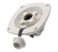 tuwiwol RV City Water Fill Inlet With Built In Water Stop Valve Effectively Reducing Pollution While Providing Fast Access Trailer RV City Fill Inlet With Check Gate