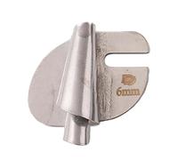 tuwiwol Sewing Machine Presser Foot Rolled Hemmer Foot Durable Tool for Various Sewing Projects and Crafted Premium Stainless Steel Rolled Hemmer DIY Crafts Tool, Silver, 6mm