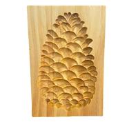 tuwiwol Squirrel Cookie Cutter Nut Molds Effortlessly Stunning Pastries at Home Easy to Release Without Sticking Nut Molds for Baking Wooden Cookie Stackable for Storage, Pinecone