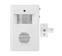 tuwiwol Welcome Alarm Door Bell Is Designed To Guests Are Notified Instantly With Infrared Sensing And Loud Chime Sounds Greeting Speaker Outside Porch Home Visitor Bell