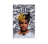 TUWQYEQ XXXTentacion Rapper Poster Wall Art Aesthetic Canvas Cover Poster Vintage Painting for Rooms 12x18inch(30x45cm) Unframe-style-2