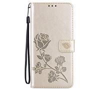 TUWZID Case for iPhone SE Wallet Case for Women,iPhone 7 Case,iPhone 8 Wallet Case Leather iPhone SE Case with Card Holder for iPhone SE2020/7/8/SE2022 3rd Generation 4.7 inch (A Gold)