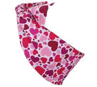 TUX CAT 1950s Retro Rockabilly Headscarf Handmade Red Hearts Print