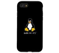 Tux Linux Penguin - Sudo rm -rf/computer science computer Case for iPhone SE (2020) / 7/8