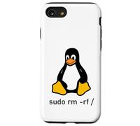 Tux Linux Penguin - Sudo rm -rf/computer science computer Case for iPhone SE (2020) / 7/8