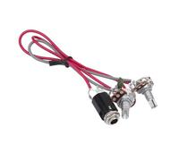TUXCAXI Guitar Parts Innovative Technology 2pcs Potentiometers A500K B500K | Sound Evolution 1pcs B500K) Line LengthApprox. 24.8 Inch / 63 Cm Potentiometer Rod Length Is About 0.71 Inch (18mm