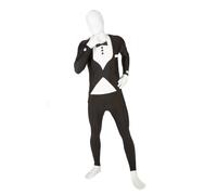 Morphsuits Tuxedo Mens Bodysuit, Halloween Bodysuit Men, Full Body Suit Costume, Black Suit Halloween Costume Men