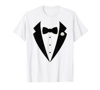 Tuxedo Bow Tie, Funny Gentlemens suit T-Shirt