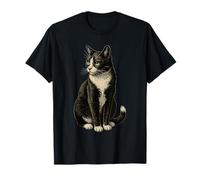 Tuxedo Cat Cute Cat Lover T-Shirt