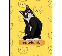 Tuxedo Cat Notebook: A Plain Page Notebook for Drawing, Doodles, and Cat-Loving Creativity