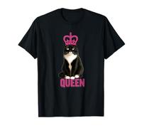 Tuxedo Cat Royalty The Boss and The Queen Royalty T-Shirt