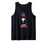Tuxedo Cat Royalty The Boss and The Queen Royalty Tank Top