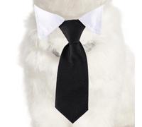 Tuxedo Dog Collar | Cotton Stylish Retro Cute Outfit - Dog Bowtie Collar Bandana,for Walking Valentine's Day Daily Wear Parties Pet Outdoor Formal