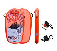 Tuxedo Sailor Inflatable Bodyboard Speed Skin for Children Large Swimming Board for Surfing & Wave Riding on the Beach, for Beginners & Advanced Users