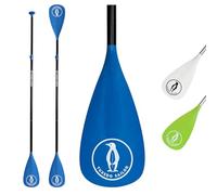 Tuxedo Sailor SUP Paddle - 3 Piece Adjustable Stand Up Paddle Board Paddle - Lightweight & Floating Paddle Board Oar - Durable and Packable - Reinforced Nylon Blades - Efficient Stroke