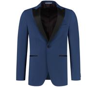 Tuxedo suit with revers lapels Michael Kors Peak NG Bleu 50