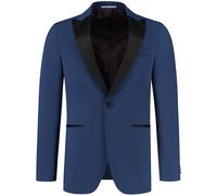Tuxedo suit with revers lapels Michael Kors Peak NG Blue 48