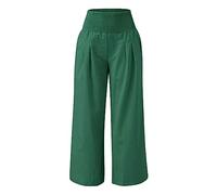 Tuxedo Trousers Low Style Hiking Athletic Dressy Womens Linen Zipper Elegant Button Jeans Jogger Basic Tracksuit Bottoms Women(Green,M)