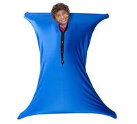 Tuxepoc Sensory Body Sock for Kids, Full-Body Wrap, Stretchy Body Sox, Relieve Stress, Autism, Anxiety (L(56"x28"Height 140-165CM))