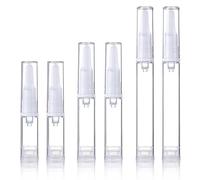 Tuxiaobu Airless Pump Jars, Traveling Bottles Set, Empty Refillable Cosmetic Container Dispenser for Eye Face Cream Lotion Skincare Serum, 5/10/15ml
