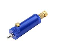 TUXING 4500Psi 300Bar 30Mpa Paintball PCP Hand Pump Filter PCP Air Compressor Water-Oil Separator Diving Filter Purify Air with Hose (Blue)