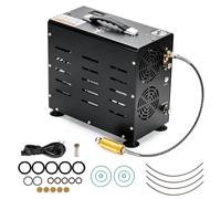 TUXING 4500PSI PCP Air Compressor|800W Dual-Cylinder Filling 2L Scuba Tank
