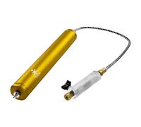 TUXING 4500Psi PCP Air Compressor Oil Water Filter, with Sliver Color Release Valve Diving Separator,High Pressure Air Filter Diving Separator with 8mm Female and Male Quick Connector