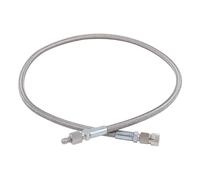 TUXING 4500Psi Pcp Paintball Airsoft Fill Whip Hose Extension,36inch Stainless Steel Air Filling Station Charging System with 8mm Male and Female Qick Plug